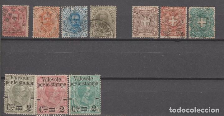 Timbres: ITALIA,1893,1896/97 Y 1890.