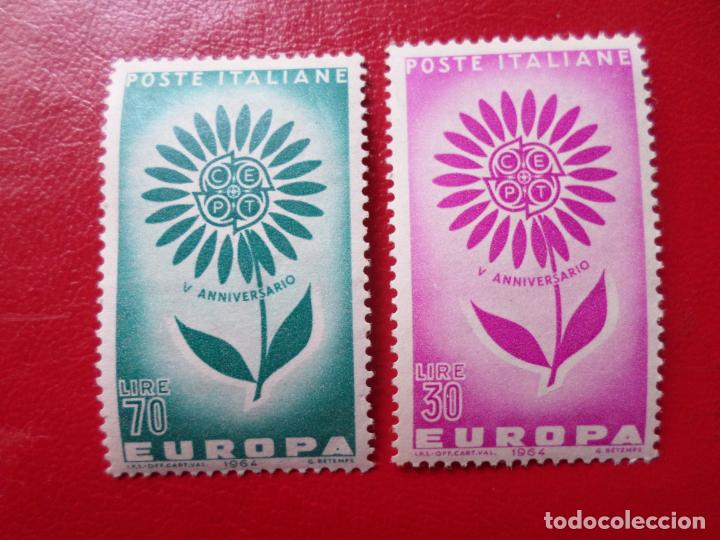 Sellos: -tialia,1964*, europa, Yvert 907/8