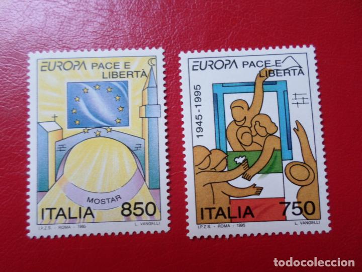 Sellos: -italia, 1995*, europa, paz y libertad, Yvert 2110/11