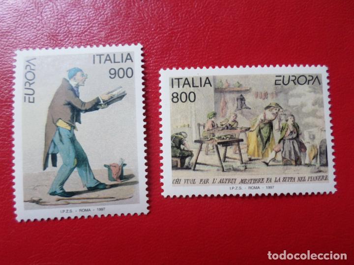 Sellos: -italia, 1997, europa, cuentos y leyendas, Yvert 2225/6
