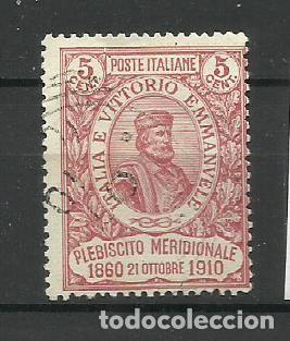 Sellos: ITALIA - usado - 1910 - Foto 1
