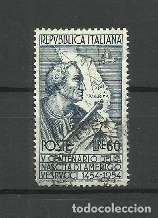 Sellos: ITALIA - - -1954-- - - Foto 1
