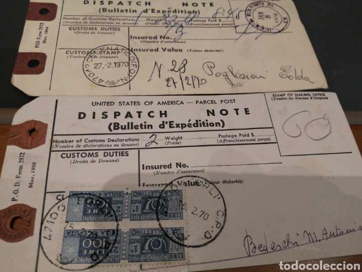 Timbres: NOTA EXPEDICI&Oacute;N FILATELICA