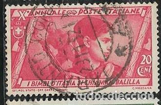 Sellos: ITALIA YVERT 308 - Foto 1