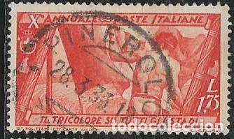 Sellos: ITALIA YVERT 317 - Foto 1