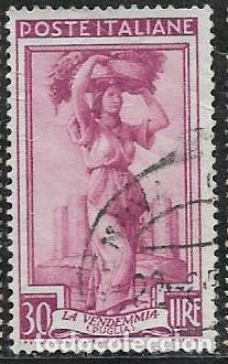 Sellos: ITALIA YVERT 708 - Foto 1