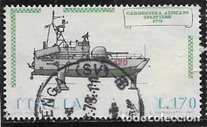 Sellos: ITALIA YVERT 1314, BARCOS - Foto 1