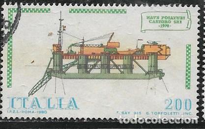 Sellos: ITALIA YVERT 1463, BARCOS - Foto 1