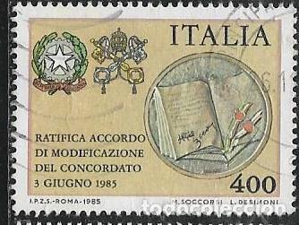 Sellos: ITALIA YVERT 1676 - Foto 1