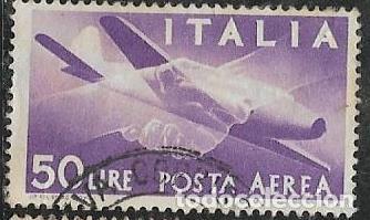 Sellos: ITALIA A&Eacute;REO YVERT 121 - Foto 1