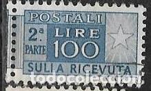 Sellos: ITALIA PAQUETER&Iacute;A YVERT 80 - Foto 1