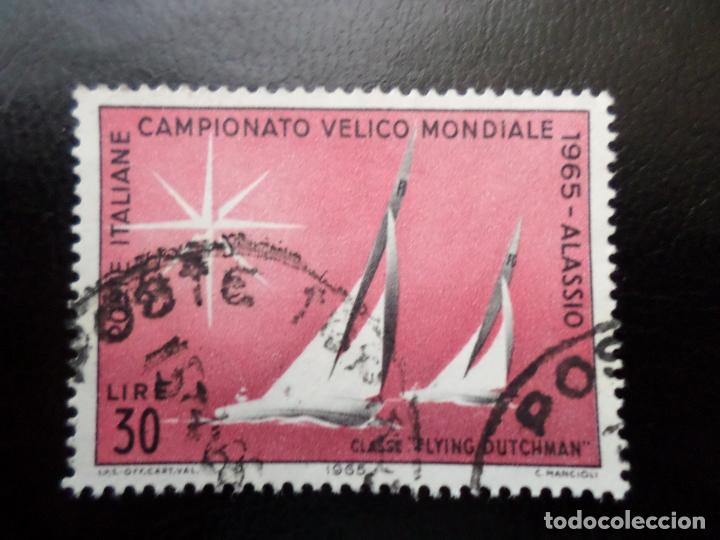 Sellos: -italia, 1965, campeonatos del mundo de navegacion a vela, Yvert 923