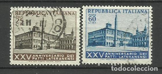 Sellos: ITALIA--1954 - USADO - Foto 1