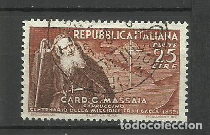Sellos: ITALIA--1952- USADO - Foto 1