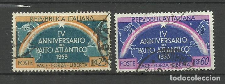 Sellos: ITALIA--1953-- -- USADO - Foto 1