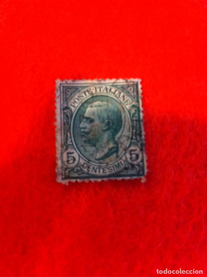Sellos: SELLO. 1 SELLO USADO. 5 CENTESIMI. POSTE ITALIANE