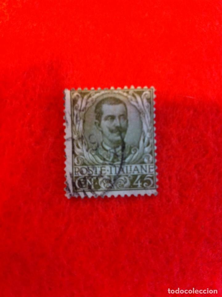 Sellos: SELLO. 1 SELLO USADO. 45 CENT. POSTE ITALIANE.