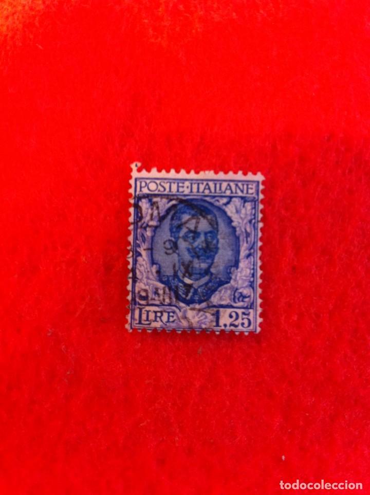 Selos: SELLO. 1 SELLO USADO. 1,25 LIRE. POSTE ITALIANE.