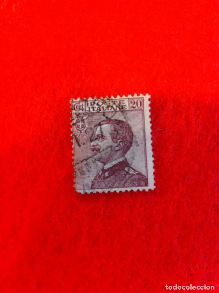 Sellos: SELLO. 1 SELLO USADO. 20 CENT. POSTE ITALIANE.