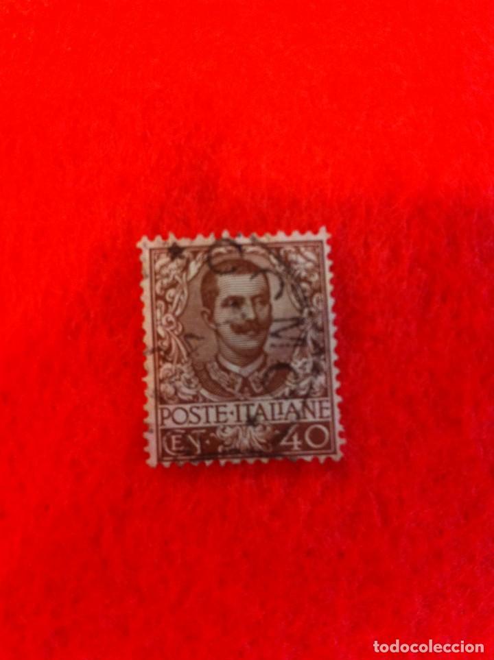 Sellos: SELLO. 1 SELLO USADO. 40 CENT. POSTE ITALIANE.