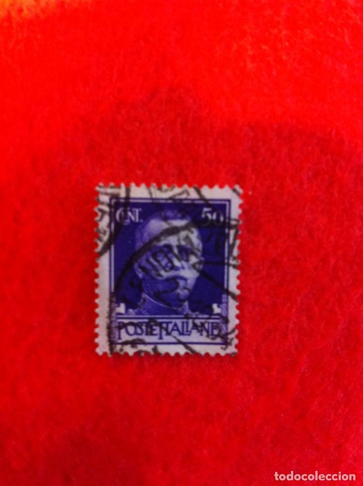 Selos: SELLO. 1 SELLO USADO. 50 CENT. POSTE ITALIANE.