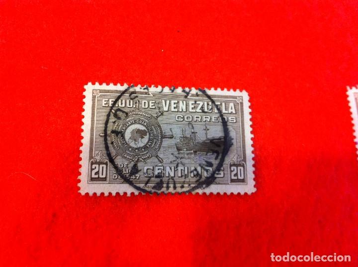 Sellos: SELLO. 1 SELLO USADO. E.E.U.U. DE VENEZUELA. 20 C&Eacute;NTIMOS. 1947