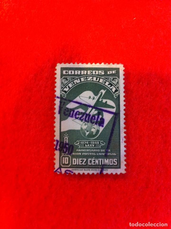 Selos: SELLO. 1 SELLO USADO. VENEZUELA. 10 C&Eacute;NTIMOS. 1949