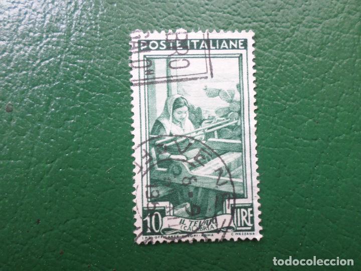 Timbres: -italia, 1950, trabajadores, Yvert 577