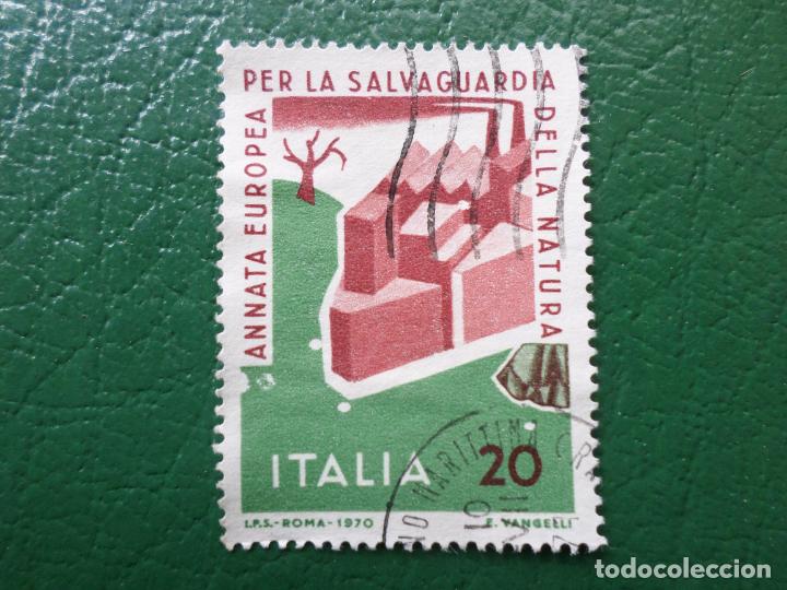 Timbres: -italia, 1970, a&ntilde;o europeo de la proteccion de la naturaleza, Yvert 1063