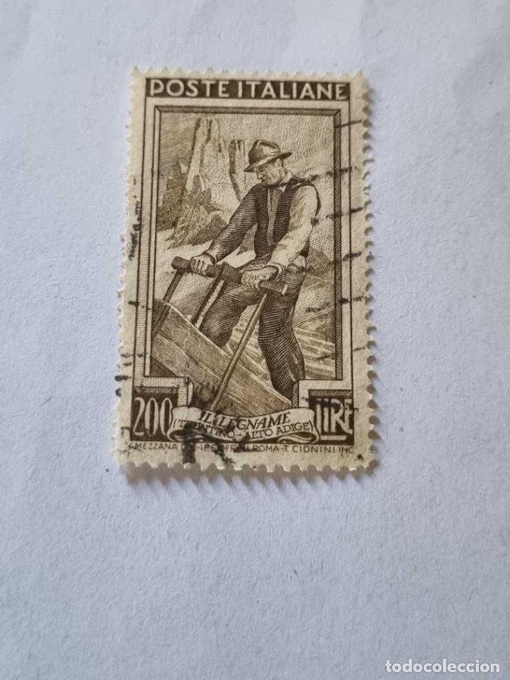 Timbres: Sello - Republica Italiana / Italia - IL LEGNAME (b.60)