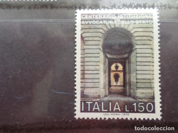 Timbres: :italia, 1976, centenario de la magistratura del estado, Yvert 1254
