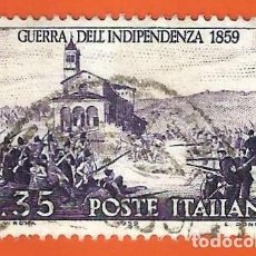 Sellos: ITALIA. 1959. INDEPENDENCIA. BATALLA DE SAN FERMO. Lote 366593781