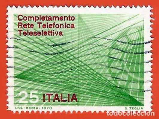 Sellos: ITALIA. 1970. RED TELEFONICA - Foto 1