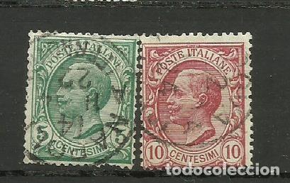 Selos: ITALIA- 1906- - USADO serie completa