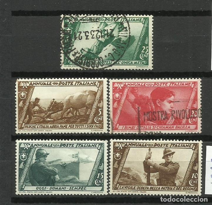 Briefmarken: ITALIA- 1932- -usado (serie completa)