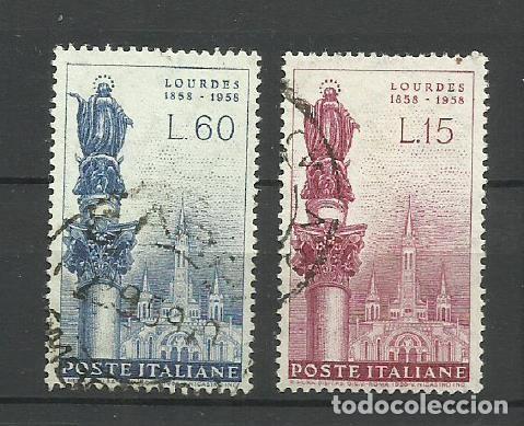 Selos: ITALIA- 1958- USADO serie completa