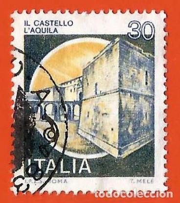 Sellos: ITALIA. 1981. CASTILLO DE LAQUILA - Foto 1