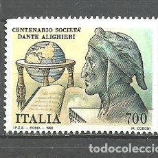 Sellos: ITALIA 1990 - YVERT NRO. 1885 - USADO. Lote 380402264