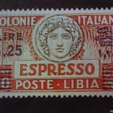 Sellos: CLASSIC ITALIA LIBIA ESPRESSO 1.25LIRE YVERT 1A VF MNH