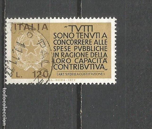 Sellos: ITALIA YVERT NUM. 1297 USADO - Foto 1