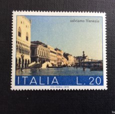 Sellos: ITALIA Nº YVERT 1125*** AÑO 1968. BICENTENARIO MUERTE DEL PINTOR CANALETTO. Lote 400996644