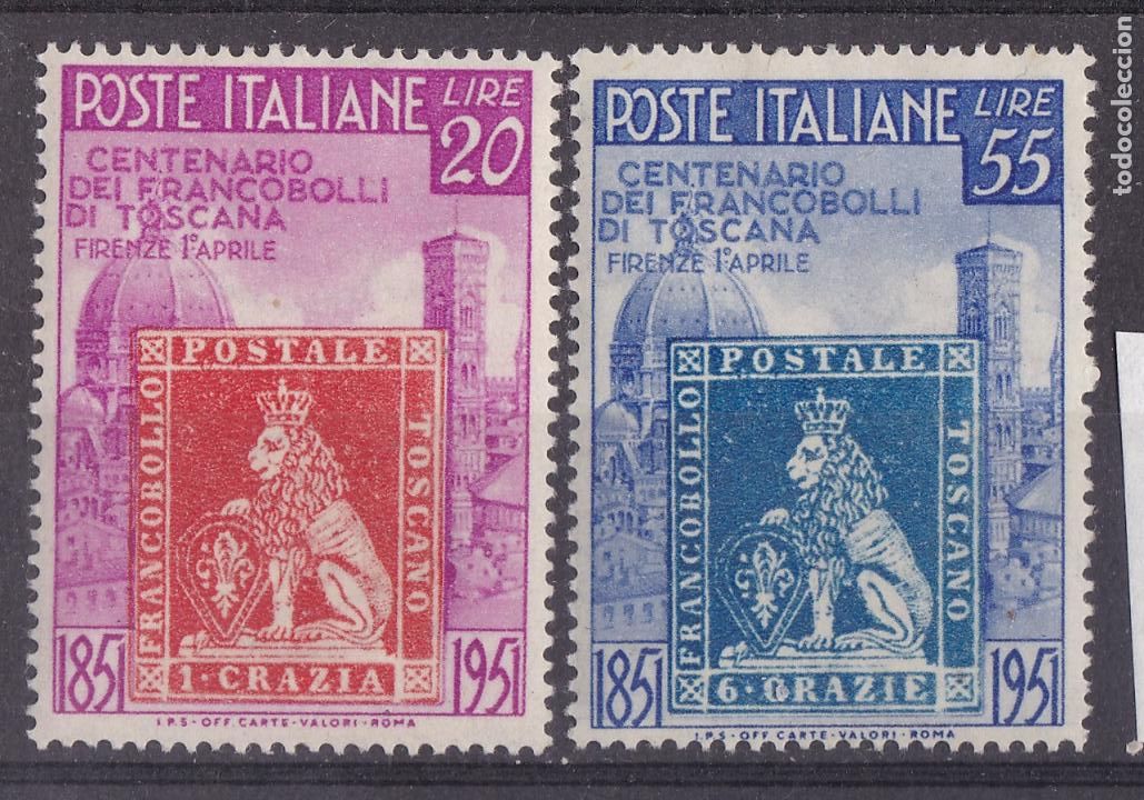 Selos: BB24-ITALIA YT 591/ 92 Nuevos con Se&ntilde;al de Fijasellos*. Sin Defectos