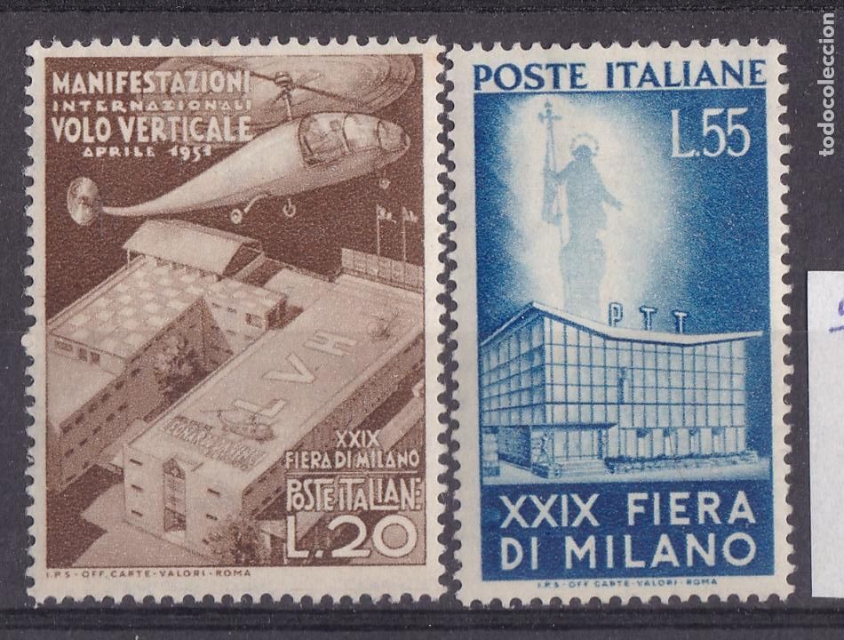 Selos: BB24-ITALIA YT 595/ 96 Nuevos con Se&ntilde;al de Fijasellos*. Sin Defectos