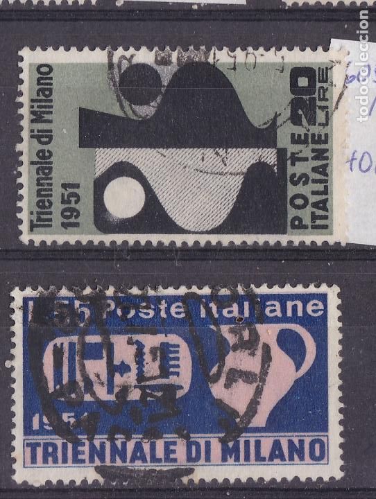 Briefmarken: BB24-ITALIA YT 605/ 06 Usados . Sin Defectos