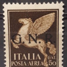 Sellos: ITALIA, G.N.R. AÑO 1944.* CON SOBRECARGA Y AÉREO YVERT 2. Lote 402528239