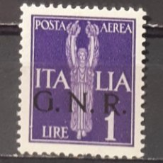 Sellos: ITALIA, G.N.R. AÑO 1944.* CON SOBRECARGA Y AÉREO YVERT 5. Lote 402528289