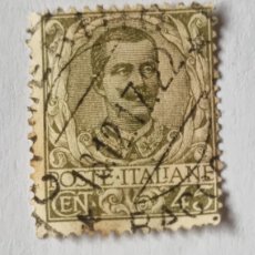 Sellos: SELLO USADO ITALIA 1901 - VICTOR MANUEL III. Lote 403439994