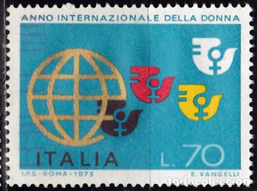 Selos: 1975 - ITALIA - A&Ntilde;O INTERNACIONAL DE LA MUJER - YVERT 1224