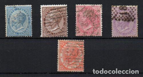 Sellos: Italia n&ordm; 17/21. - Foto 1