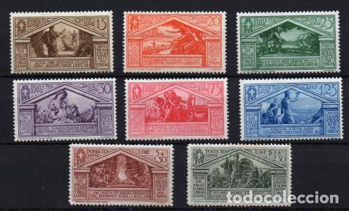Sellos: Italia n&ordm; 263/71. - Foto 1